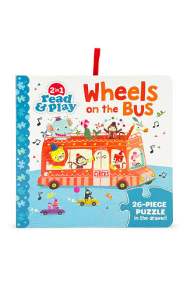 Wheels on the Bus (2 in 1 Read & Play) - Board book