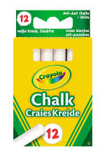 Anti Dust Chalk - White X 12