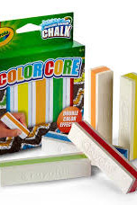 Crayola Color Core Washable Sidewalk Chalk 