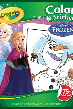Crayola Frozen Color & Sticker Books