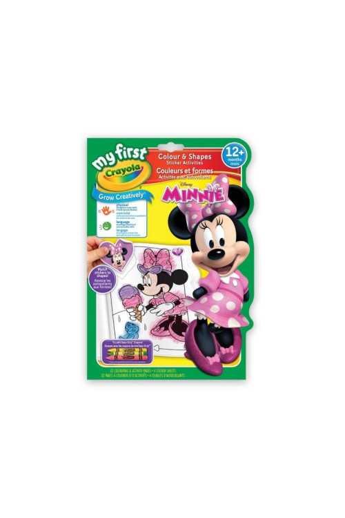 Crayola Minnie Mouse Colour & Shapes Activity Book