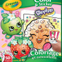 Crayola Shopkins Color and Sticker Book
