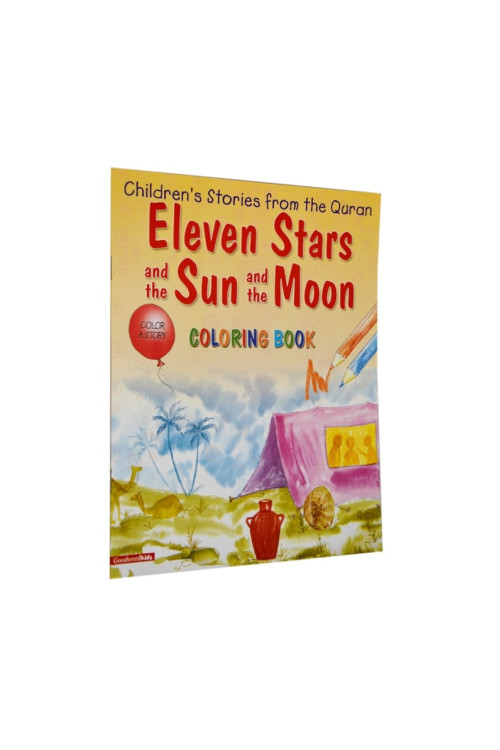 Eleven Stars and the Sun and the Moon  (Colouring Book)