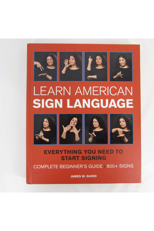 Learn Americn Sign Language by James W. Guido - Hardcover 