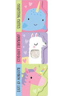 Mini Board Book Stack (Counting Cities/Adorable Animals/Rainbow of Love)