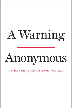 A Warning by Anonymous- Hardback