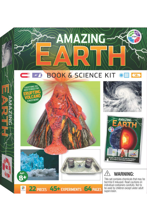 Amazing Earth Book & Science Kit (STEM)
