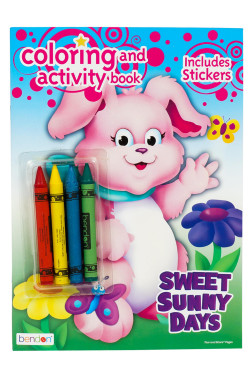 Sweet Sunny Days Coloring and Activity Book by Bendon Publishing - Paperback