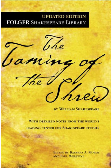 The Taming of the Shrew (Folger Shakespeare Library, Updated Edition) by Shakespeare, William
