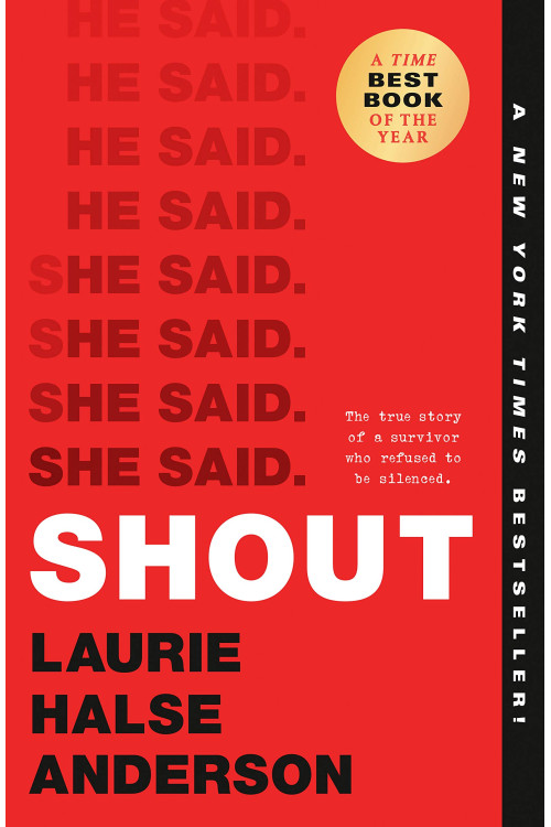 SHOUT by Anderson, Laurie Halse-Paperback