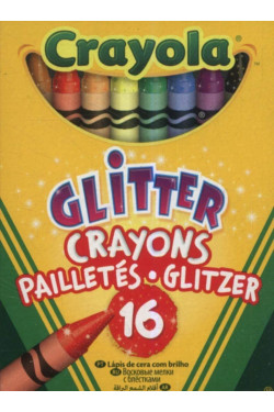 Glitter Crayons  X 16