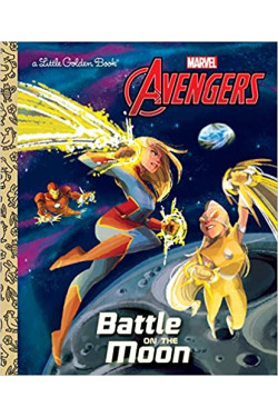 Battle on the Moon (Marvel Avengers) by John Sazaklis - Hardback
