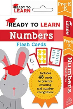 Ready to Learn: Pre-K-K Numbers Flash Cards By Editors of Silver Dolphin Books