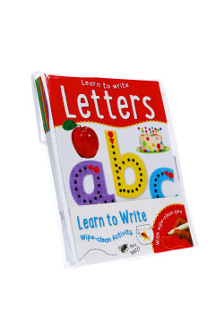 Learn To Write: Wipe-Clean Activity Pack by Make Believe Ideas, Miles Kelly
