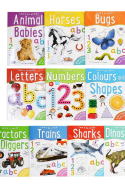 Learn To Write: Wipe-Clean Activity Pack by Make Believe Ideas, Miles Kelly