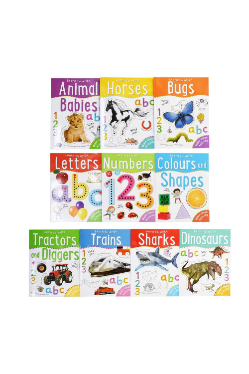 Learn To Write: Wipe-Clean Activity Pack by Make Believe Ideas, Miles Kelly