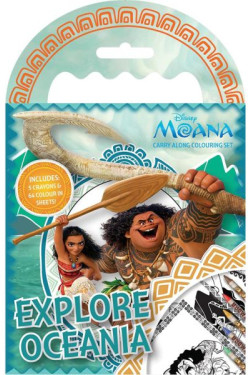Moana Carry Along Colouring Set