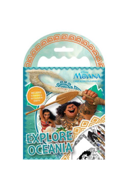 Moana Carry Along Colouring Set