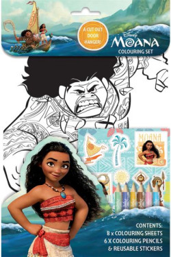 Moana Colouring Set