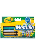 Metallic Markers- X 5 by Crayola