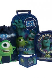 Disney Monsters University Inc Trolley Inc Set