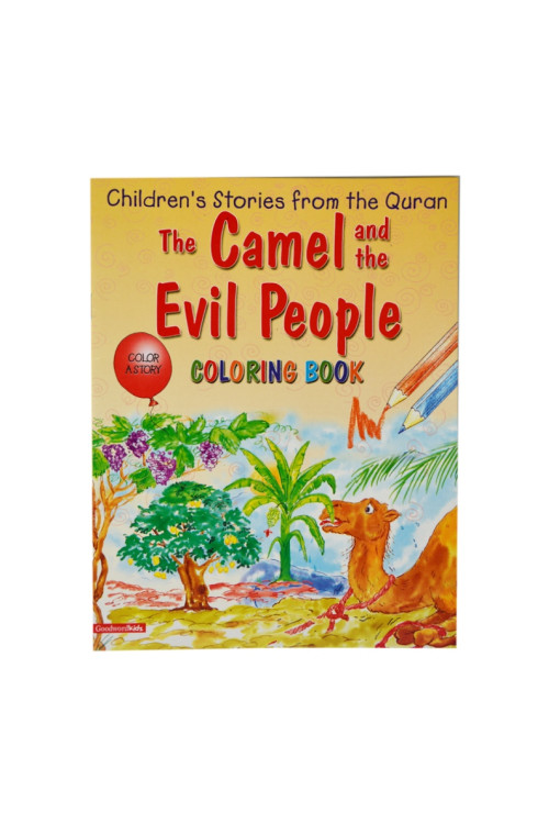The Camel and the Evil People (Colouring Book)
