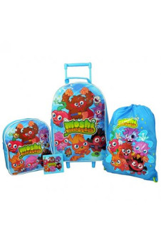 Moshi Monsters Trolley  4 Piece Set