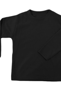 Black Unbranded Long Sleeve T-Shirt
