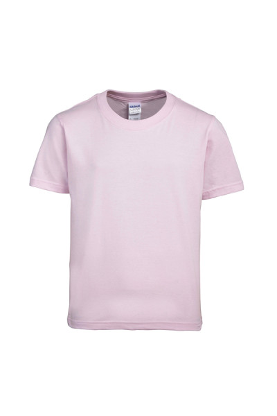 Light Pink Gildan Kids Soft Style Ringspun Short Sleet T-Shirt