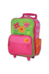 Flower Rolling Luggage Bag 