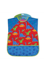 Long Sleeve Craft Aprons- Dino