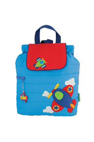 Quilted Backpack Airplane