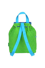 Quilted Backpack Monkey Boy
