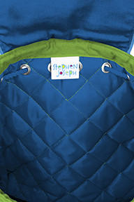 Quilted Backpack Monkey Boy