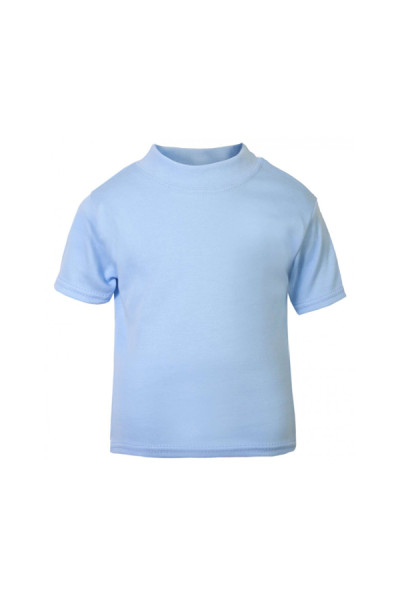 Baby Blue Unbranded Short Sleeve T-Shirt