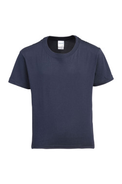 Navy Gildan Kids Soft Style Ringspun Short Sleeve T-Shirt
