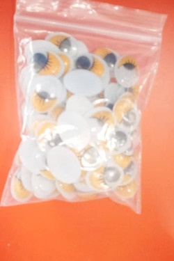 Googly Wiggly Eyes for Scrapbooking or Craft_10mm