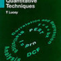Quantitative Techniques 5th Edition 